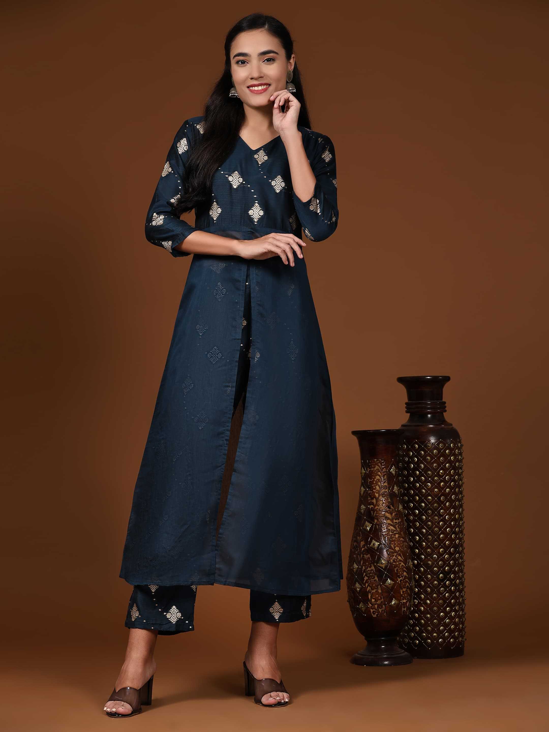 YNF CHANDERI SOFT AYC SPECIALLY KURTIS WHOLESALE LONG PARTY WEAR KURTIS WITH BOTTOM KURTIS MANUFACTURER